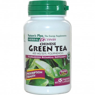 Herbal Actives Chinese Green Tea 400 mg  60 Veggie caps met 50% polyphenols