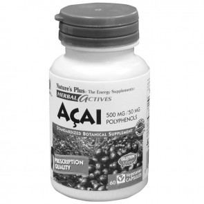 Acai berry 60 x 500 mg Capsules met 50 mg Polyphenols
